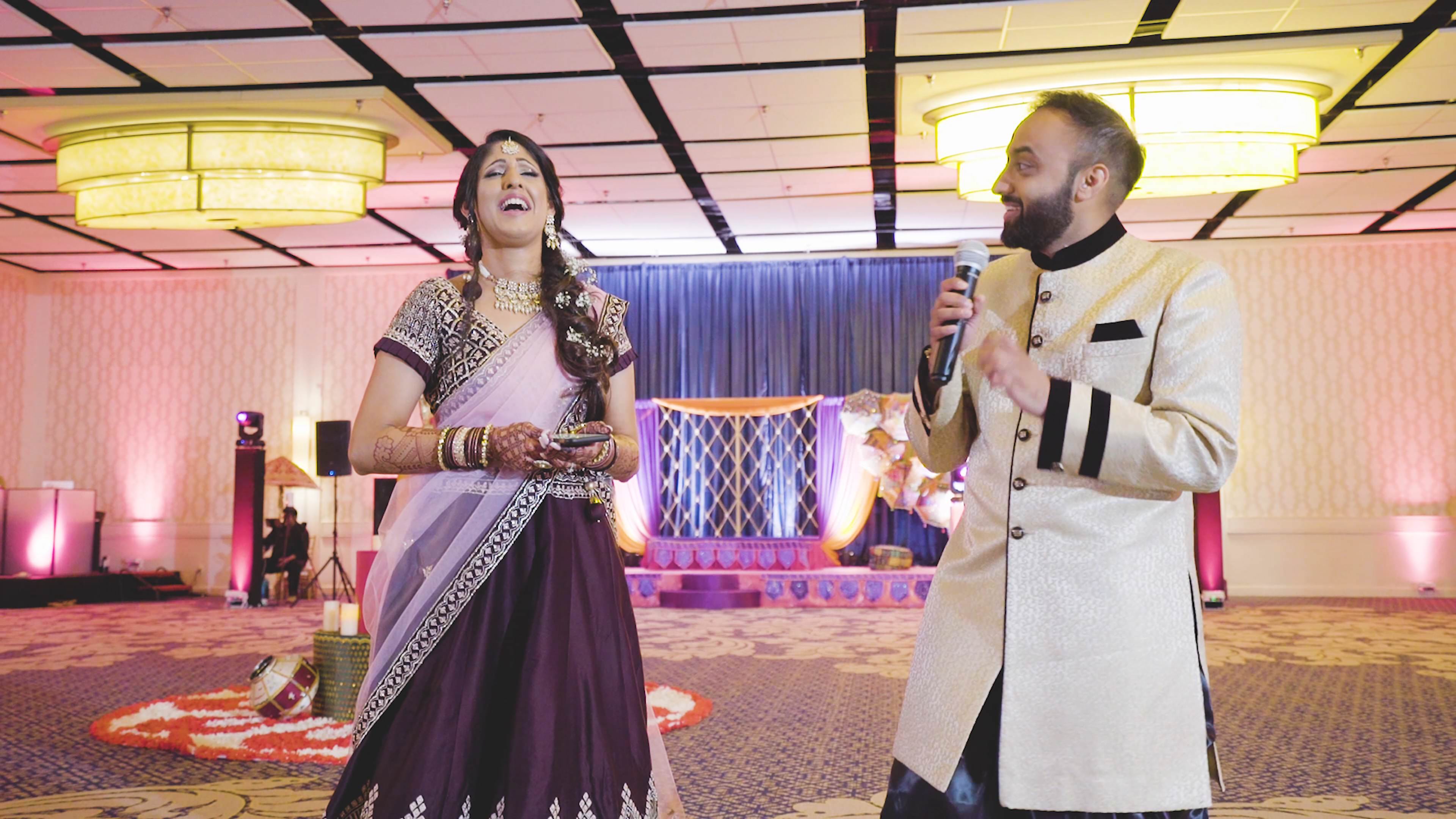 Delta Hotels Baltimore Hunt Valley Hindu Wedding | Keyuri & Prit | Bride and Groom Thank You Speech