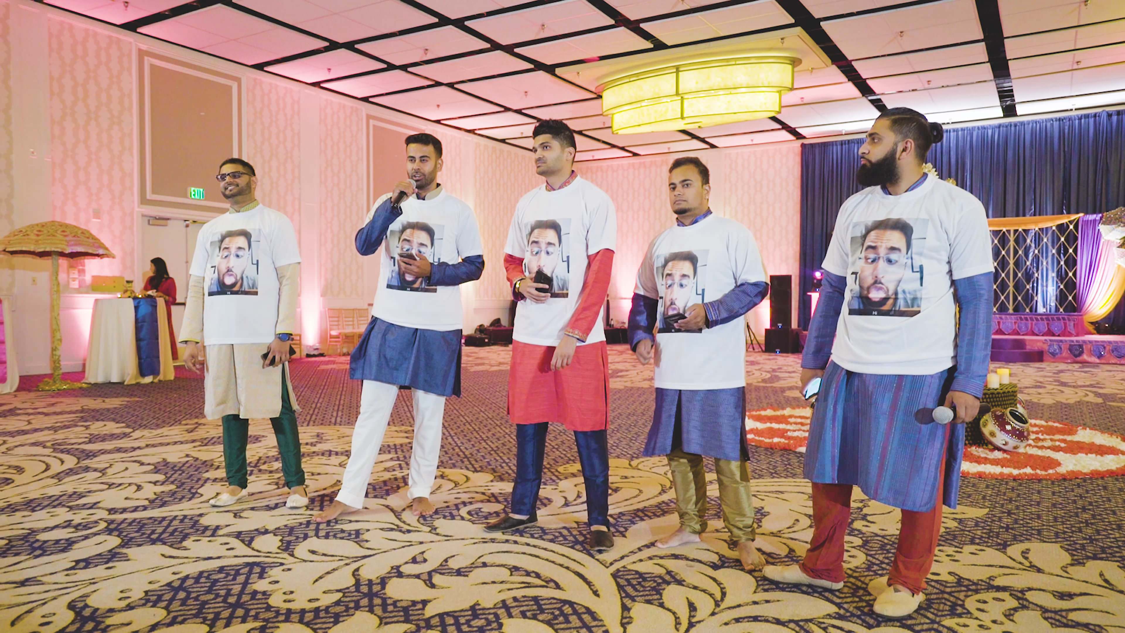 Delta Hotels Baltimore Hunt Valley Hindu Wedding | Keyuri & Prit | Groomsmen Garba Speech