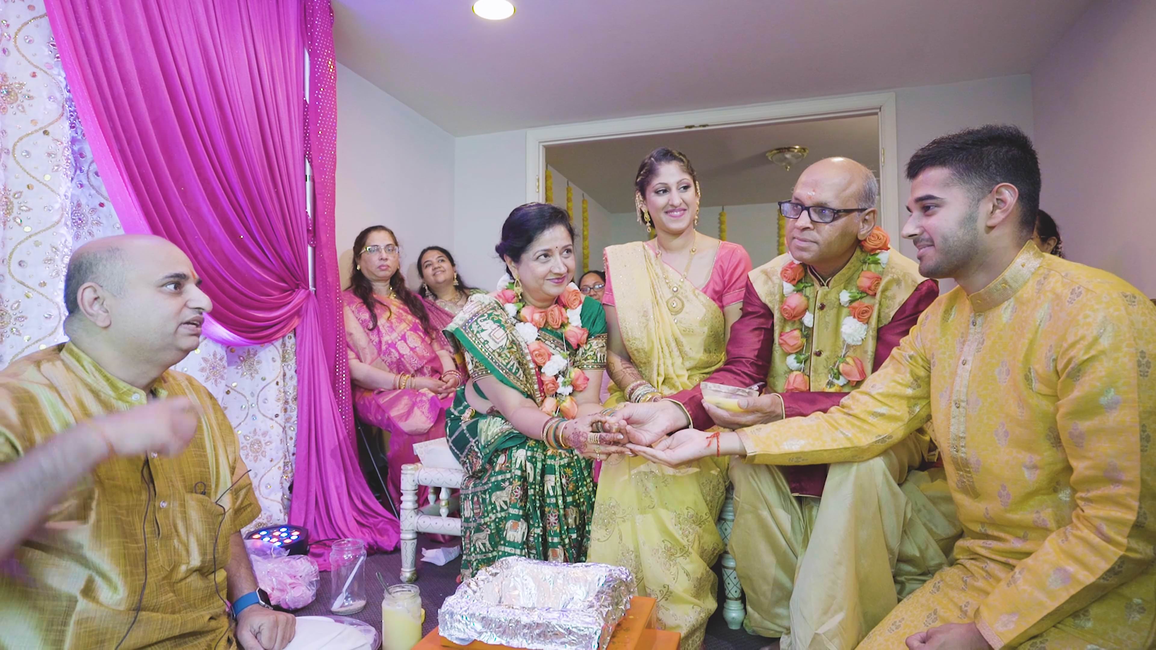 Bride Residence Hindu Wedding | Keyuri & Prit | Keyuri Pithi Part III