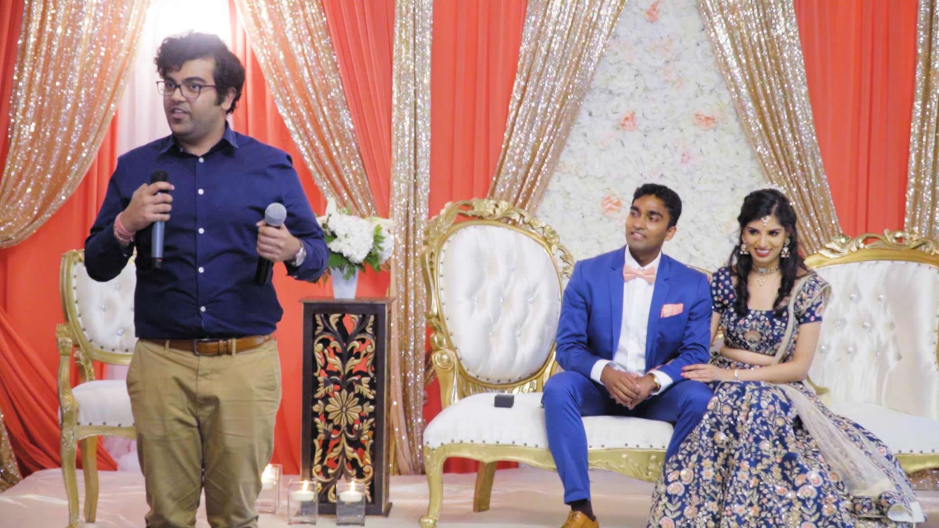 Rasoi 3 Monmouth Junction NJ Engagement | Sonali & Suraj | Speeches