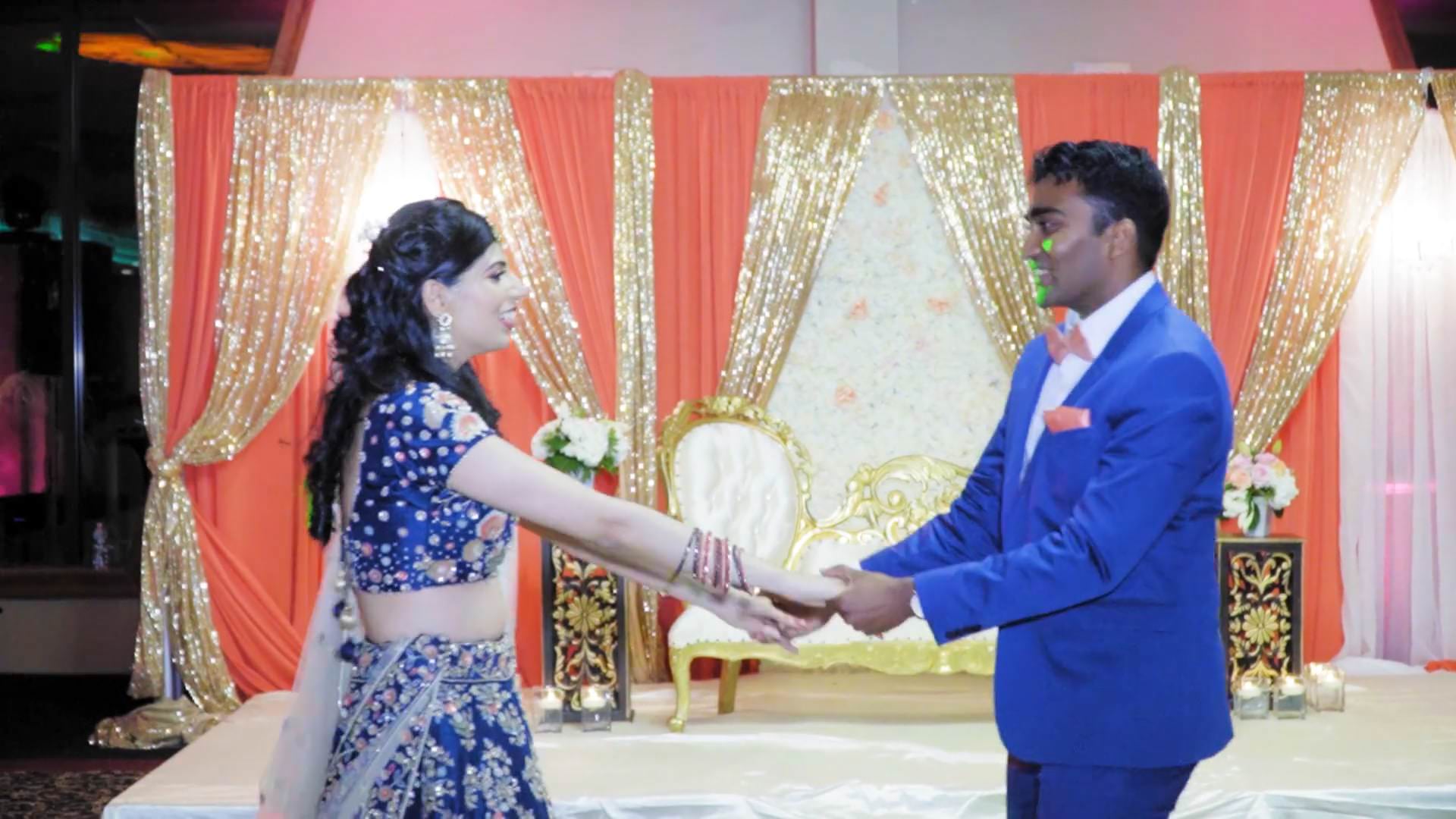 Rasoi 3 Monmouth Junction NJ Engagement | Sonali & Suraj | Couple Dance