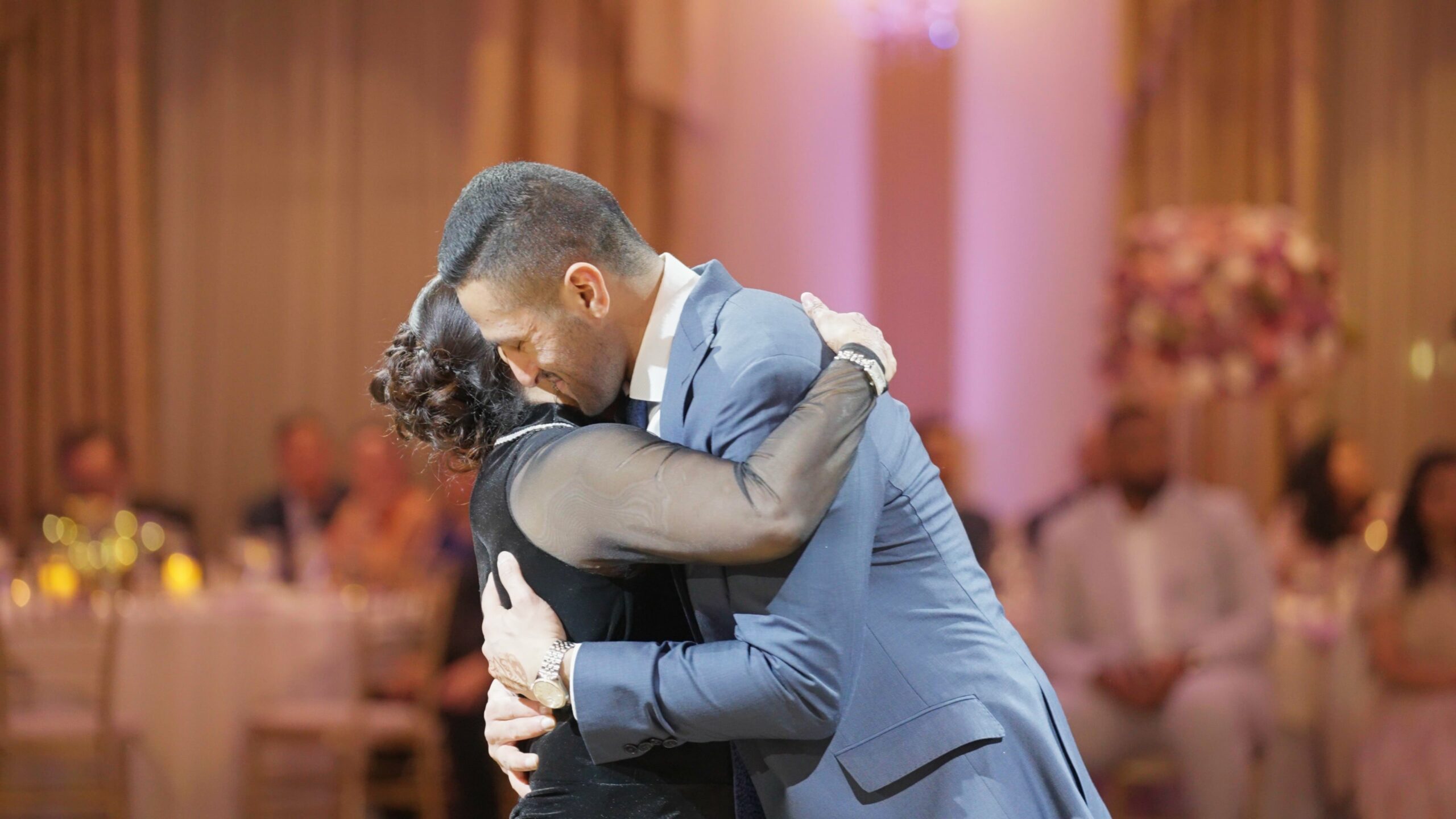 Lucien’s Manor Berlin NJ Fusion Wedding | Camille & Rukil | Mother Son Dance