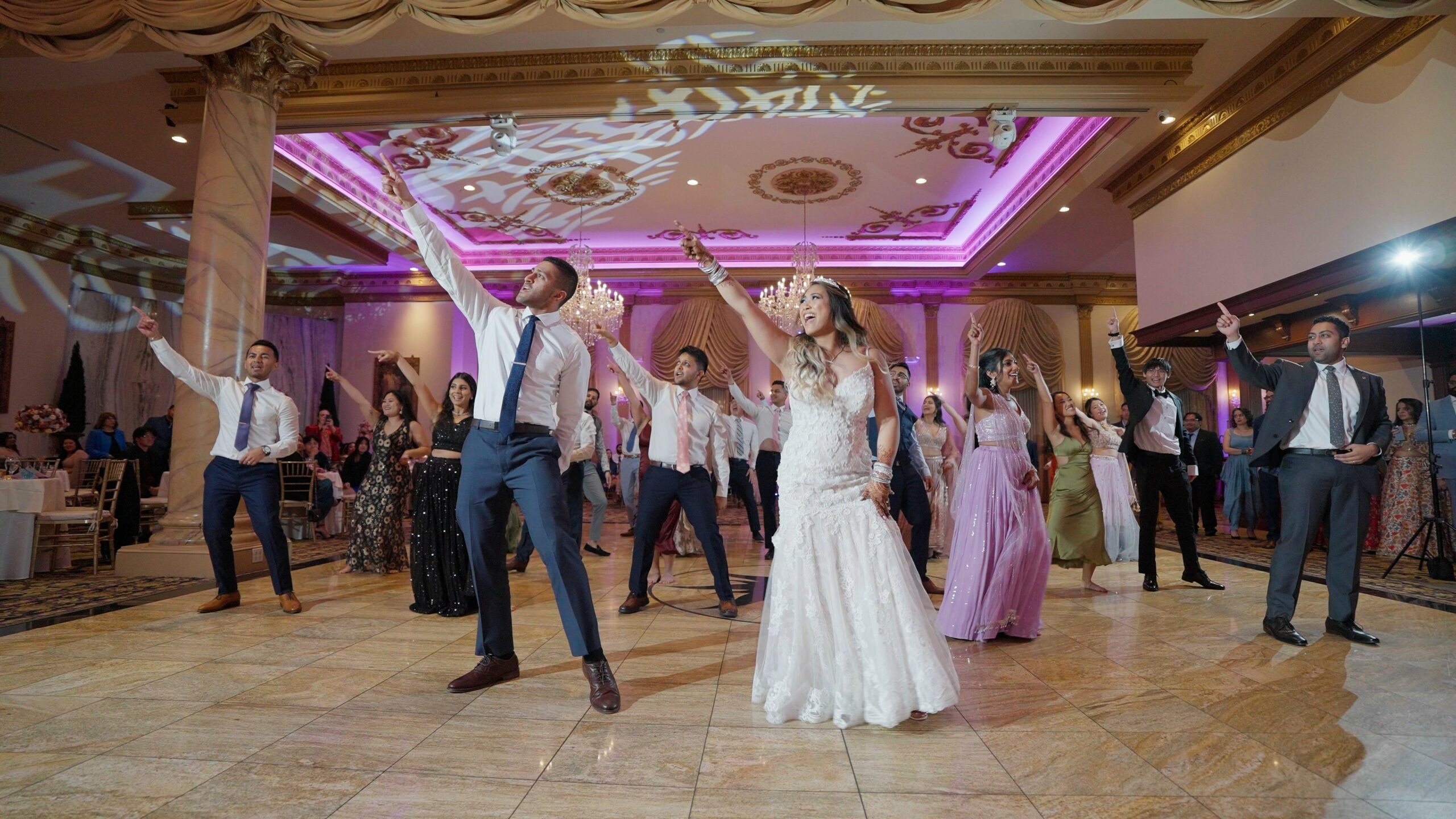 Lucien’s Manor Berlin NJ Fusion Wedding | Camille & Rukil | Reception Finale Dance