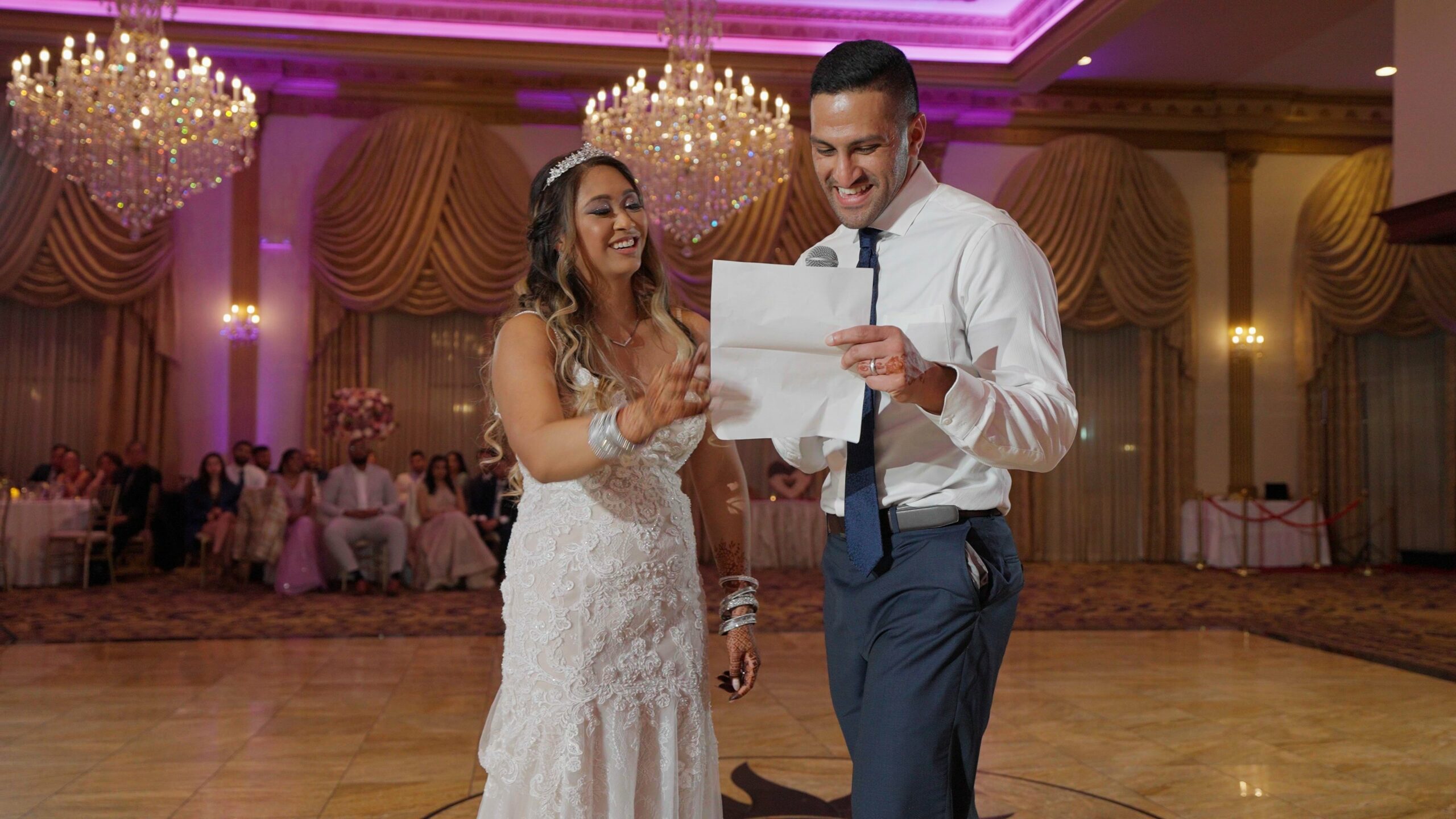 Lucien’s Manor Berlin NJ Fusion Wedding | Camille & Rukil | Couple Remarks