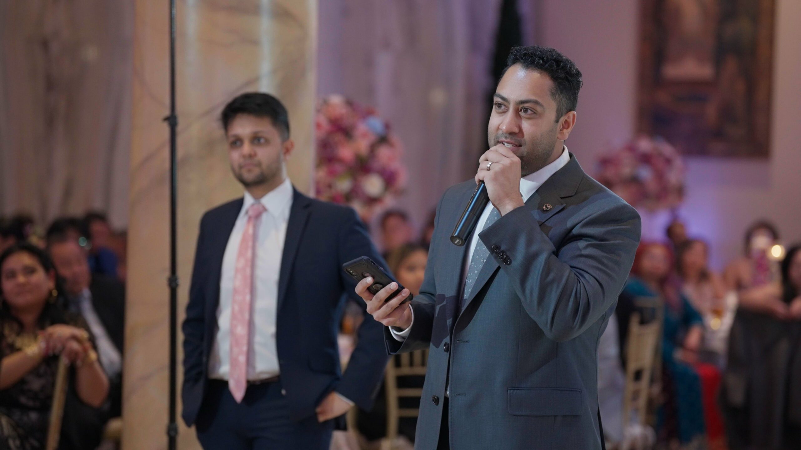 Lucien’s Manor Berlin NJ Fusion Wedding | Camille & Rukil | Ruben Best Man Speech