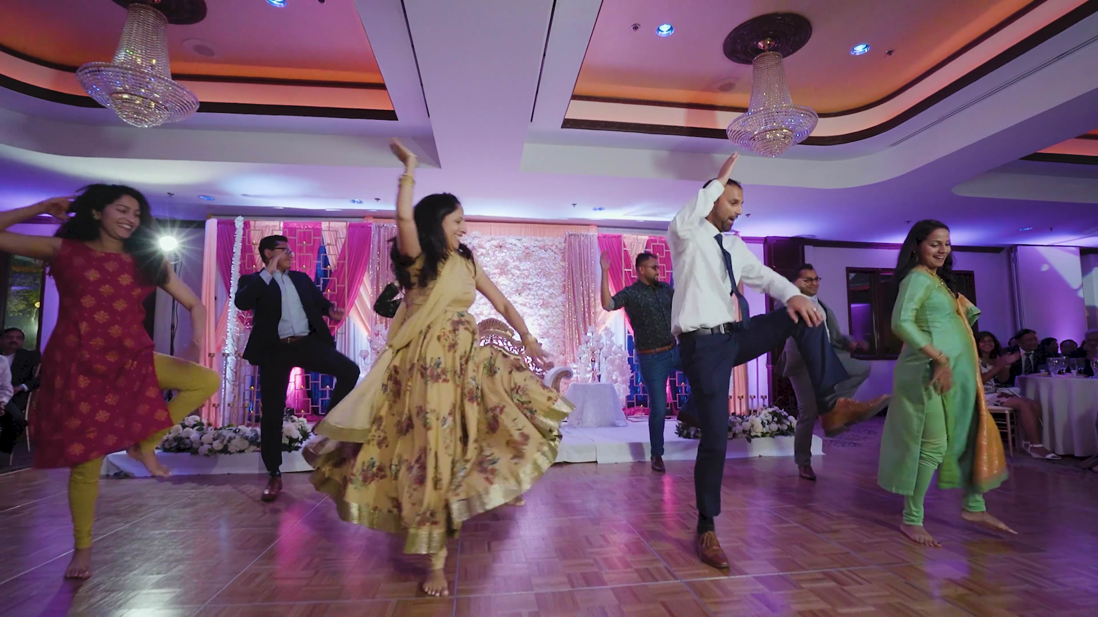 Martinsville Gardens Martinsville NJ South Indian Wedding | Priyanka & Venkatesh | Brahma Cousins Dance
