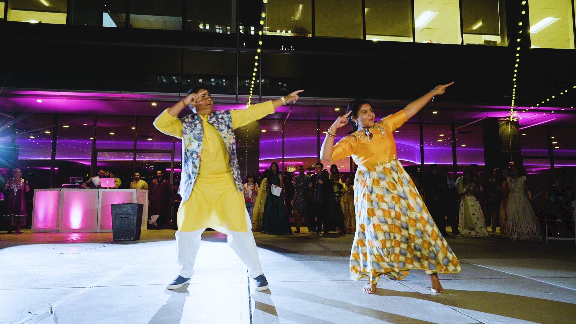 Regions Tower Indianapolis IN Hindu Wedding | Raina & Pawan | Niece and Nephew Sangeet Dance