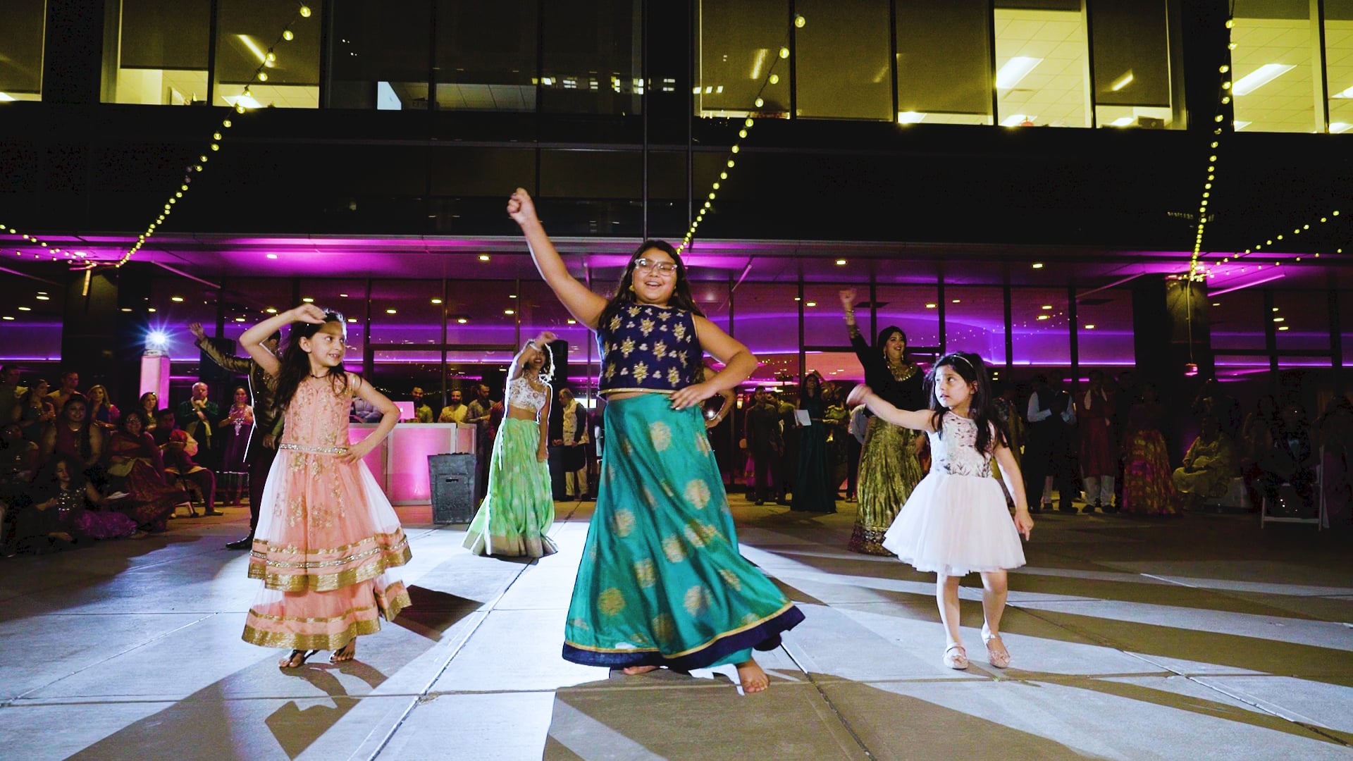Regions Tower Indianapolis IN Hindu Wedding | Raina & Pawan | Pawan Friends Sangeet Dance