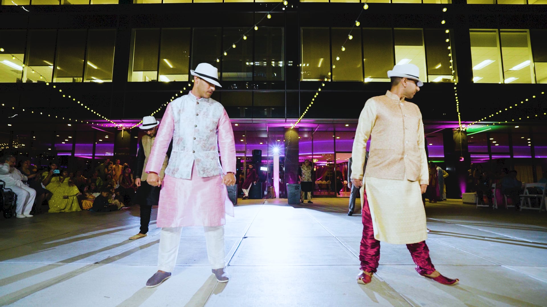 Regions Tower Indianapolis IN Hindu Wedding | Raina & Pawan | Raina Family Sangeet Dance