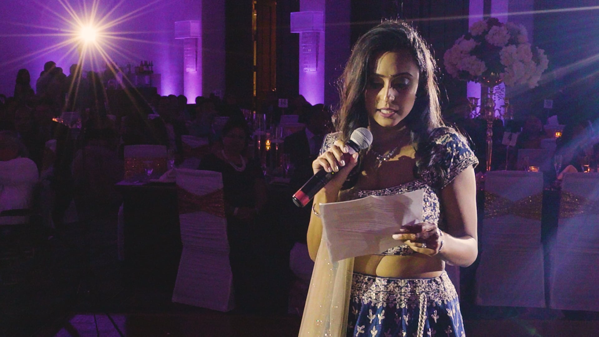 Sheraton Indianapolis City Centre Hotel Indianapolis IN Hindu Wedding | Raina & Pawan | Groom Sister Speech