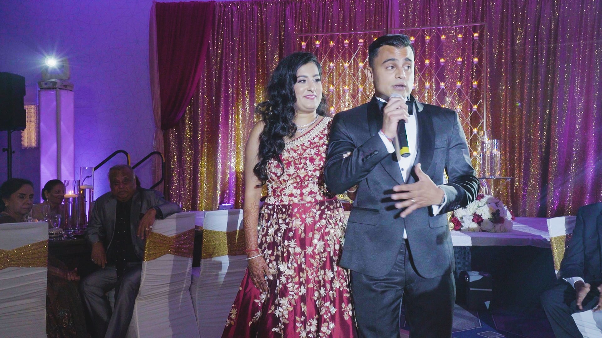 Sheraton Indianapolis City Centre Hotel Indianapolis IN Hindu Wedding | Raina & Pawan | Couple Remarks