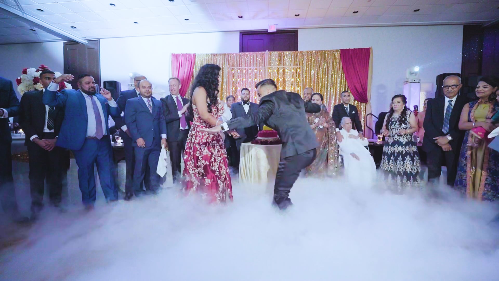 Sheraton Indianapolis City Centre Hotel Indianapolis IN Hindu Wedding | Raina & Pawan | Reception Grand Entrance
