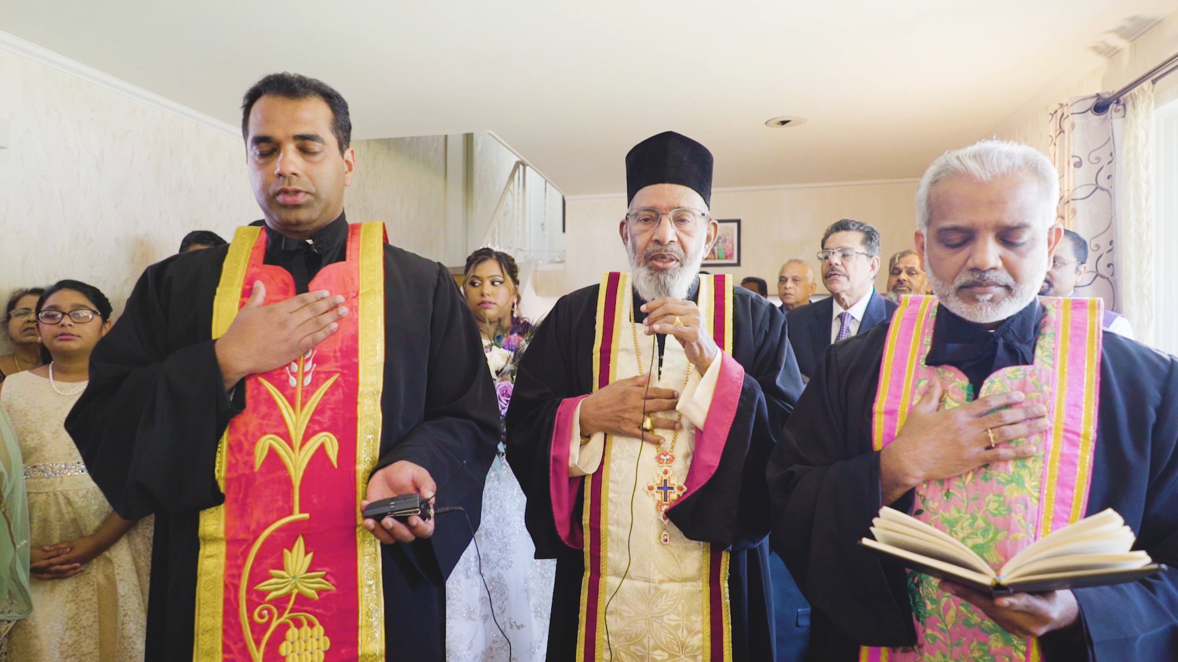 Hilton Philadelphia City Avenue Philadelphia PA Syrian Orthodox Wedding | Sona & Boby | Bride Prayer