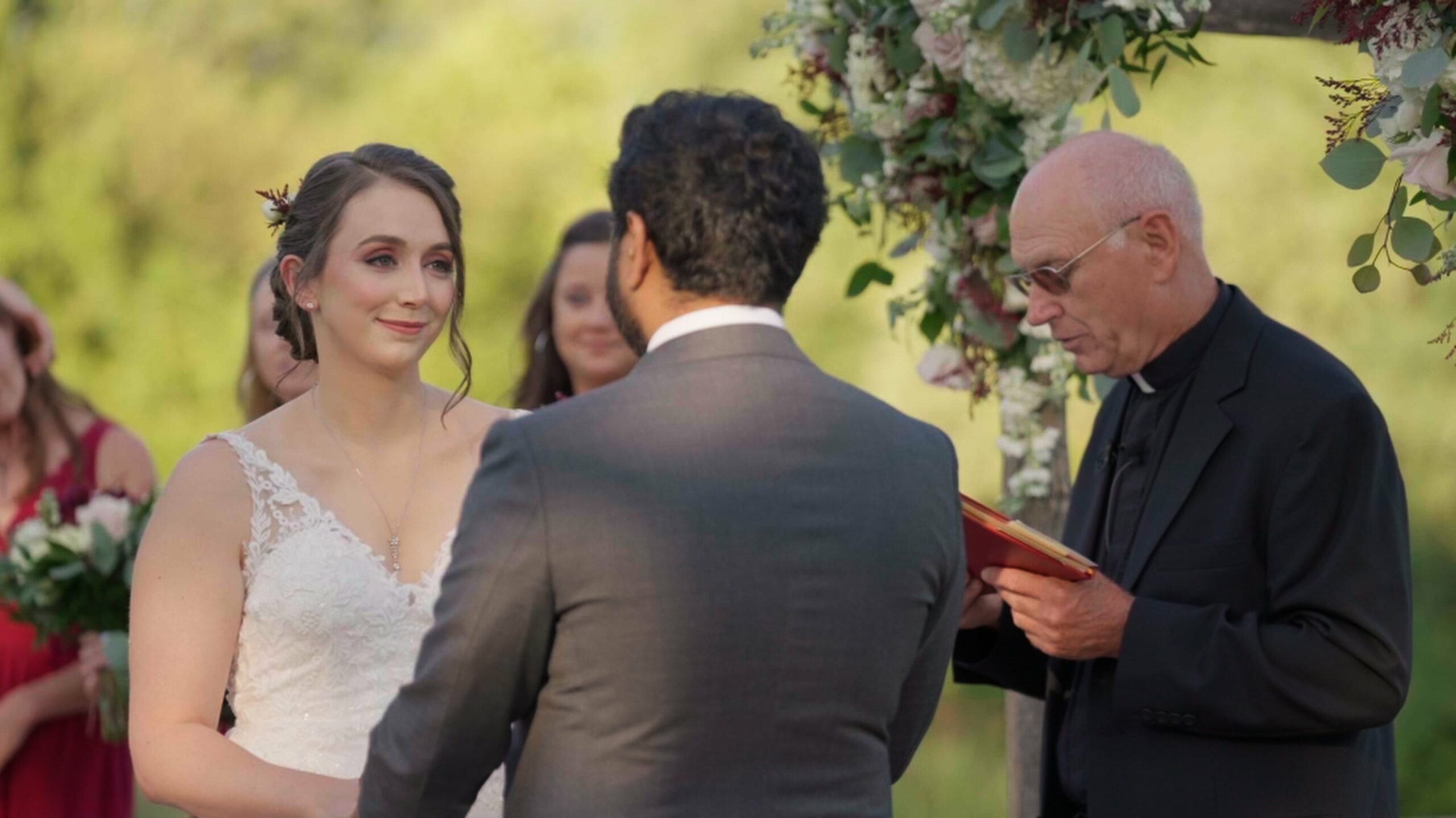 Riverside on the Potomac Leesburg VA Fusion Wedding | Beverly & Jayanth | American Ceremony