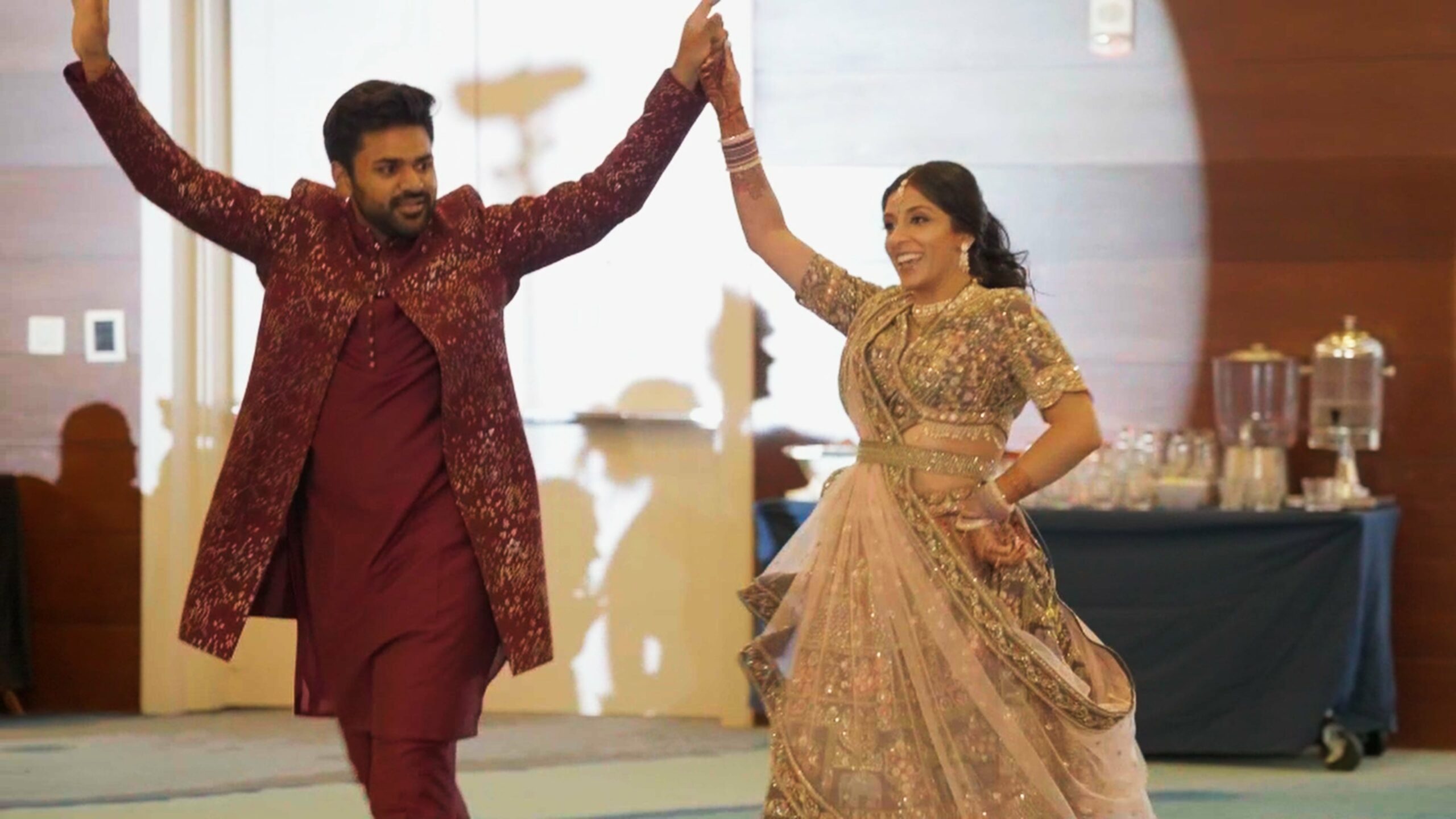 Hilton Oceanfront Virginia Beach Virginia Beach VA Hindu Wedding | Upasana & Maharshi | Reception Grand Entrance