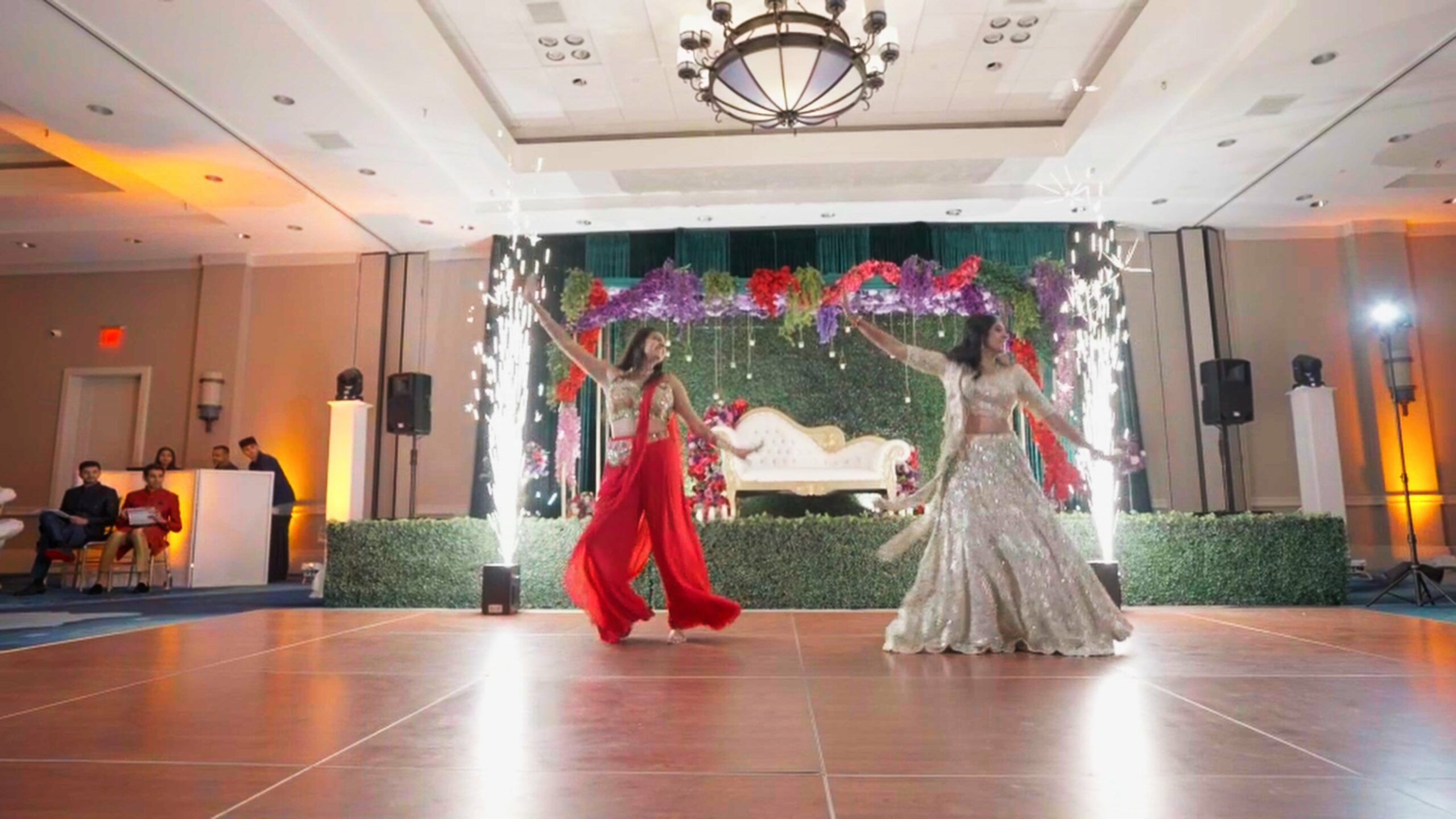 Hilton Oceanfront Virginia Beach Virginia Beach VA Hindu Wedding | Upasana & Maharshi | Shruti and Upasana Dance