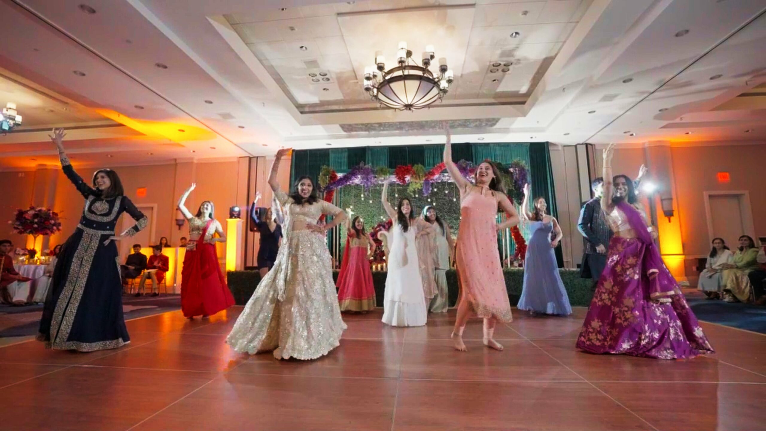 Hilton Oceanfront Virginia Beach Virginia Beach VA Hindu Wedding | Upasana & Maharshi | Upasana Friends Dance