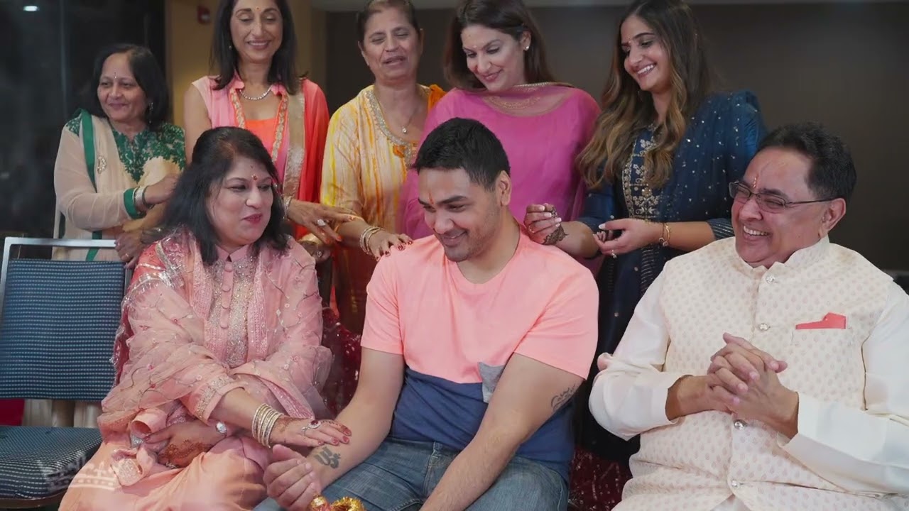 Aashirwad Palace Randolph NJ Sindhi Wedding | A&K | Groom Haldi