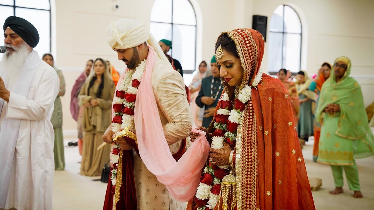 GSSA Bridgewater Gurudwara Basking Ridge NJ Hindu Wedding | Vani & Mohit | Sikh Ceremony