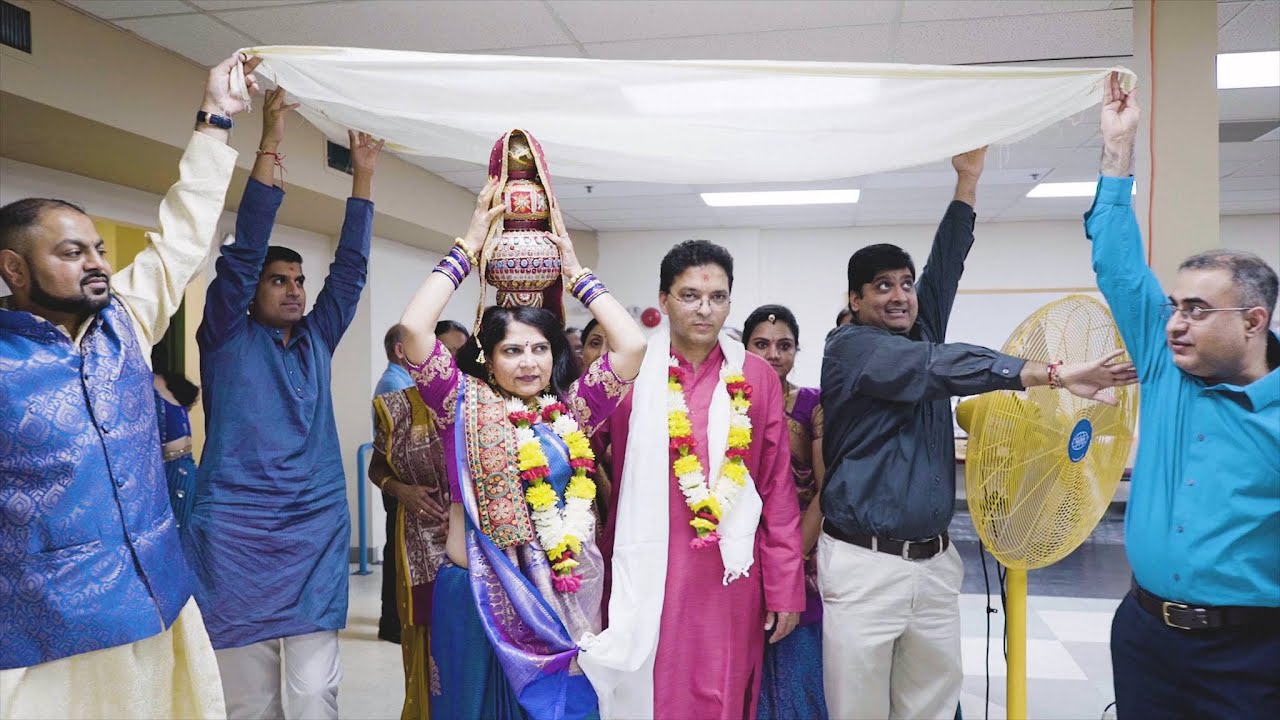Umiya Mataji Temple Hindu Wedding | Zalak & Parag | Pithi Part II