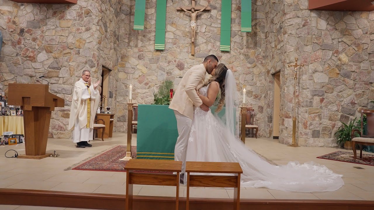 Lucien’s Manor Berlin NJ Fusion Wedding | Camille & Rukil | Catholic Ceremony