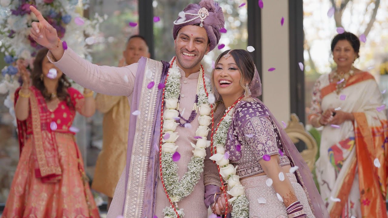 Lucien’s Manor Berlin NJ Fusion Wedding | Camille & Rukil | Hindu Ceremony