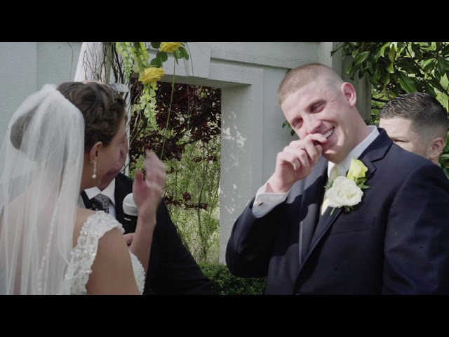 Carriage House Galloway Wedding | Jaclyn & Joseph | Ceremony