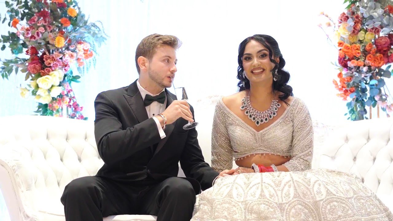 Aqua Turf Club Southington CT Hindu Wedding | Shalini & Patricio | Reception Program